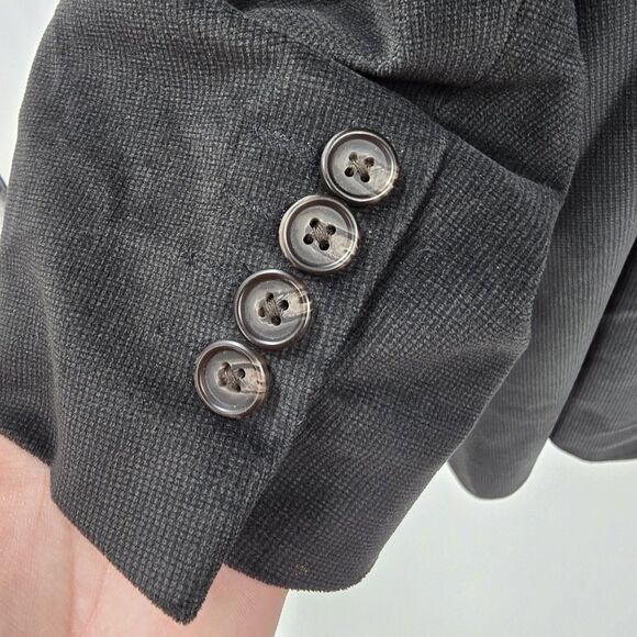 Ralph Lauren Blazer Mens 50R Black Corduroy Jacket Sport Coat Button Classic - Picture 5 of 8